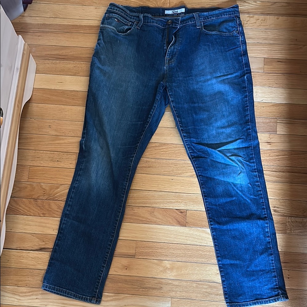 Tommy Hilfiger Men's Dark Blue Relaxed Jeans